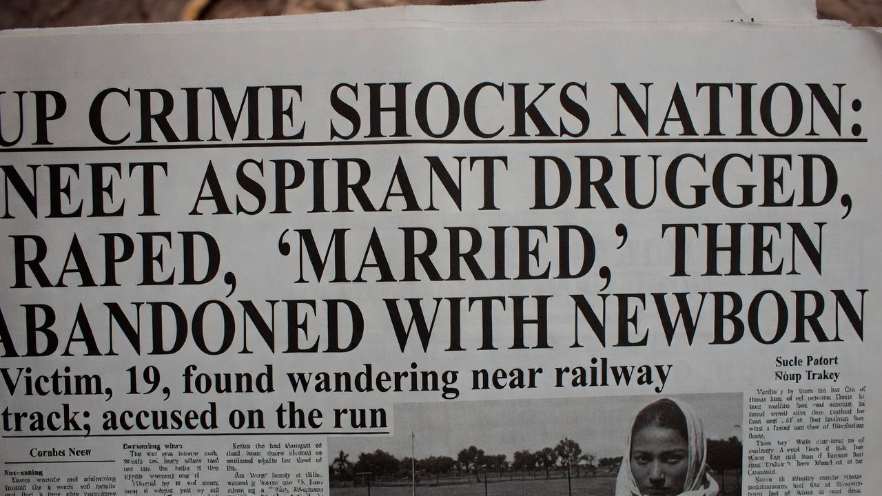 UP Crime Shocks Nation: NEET Aspirant Drugged, Raped, “Married,” Then Abandoned With Newborn